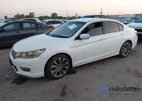 2014 Honda Accord Sport from USA, damaged, VIN 1HGCR2F59EA281154